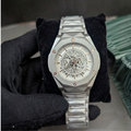 Hublot Watch Diamond Cut – Skeleton White Dial