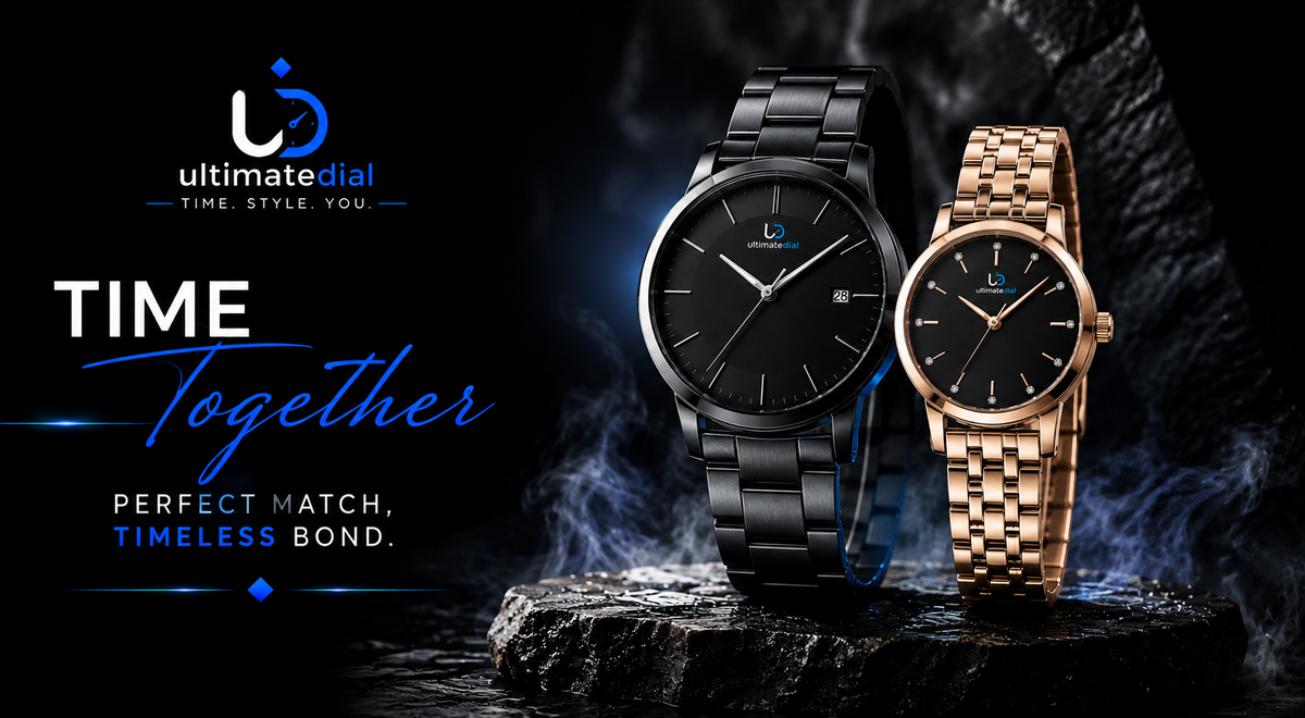 Couple Watches — One Time, Two Hearts