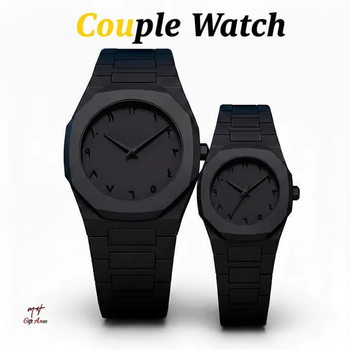 Arabic Aura Couple Watch